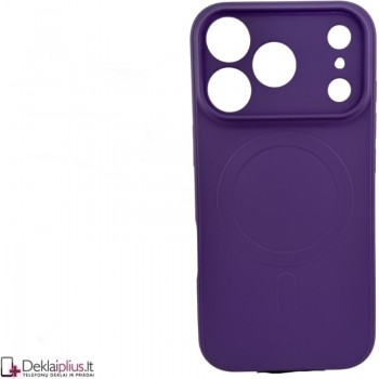 Guminis dėklas su magsafe - violetinis (Apple Iphone 17 Pro/Iphone 18 Pro) Guminis dėklas su magsafe - violetinis (Apple Iphone 17 Pro/Iphone 18 Pro)